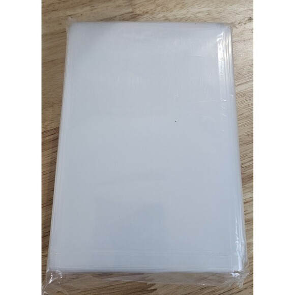 100 Uline S-1369 4 Mil 4"x6" Clear Poly Bags Sleeves NEW - Picture 2 of 3